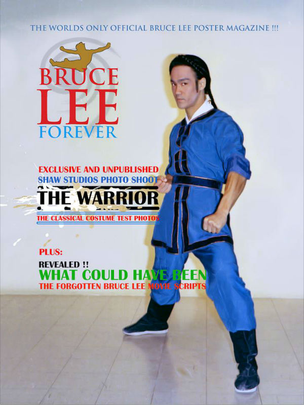 A copy of the Bruce Lee Forever poster magazine.