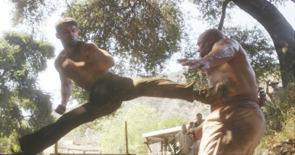 Scott Adkins in action for Jesse V. Johnson's Savage Dog, which is released in theatres from 4 August 2017 and available on VOD and iTunes from 8 August 2017 via XLrator Media.