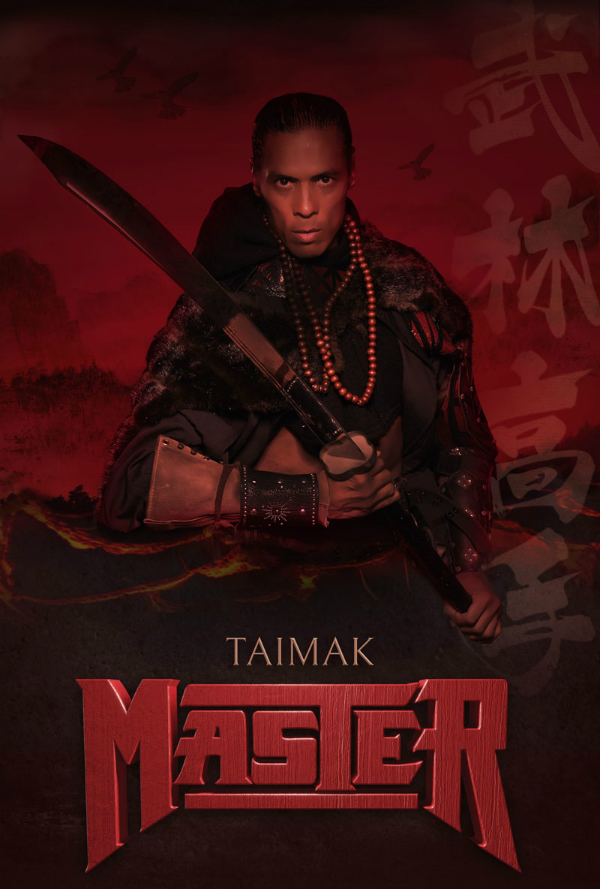 The poster for Master, starring Taimak.